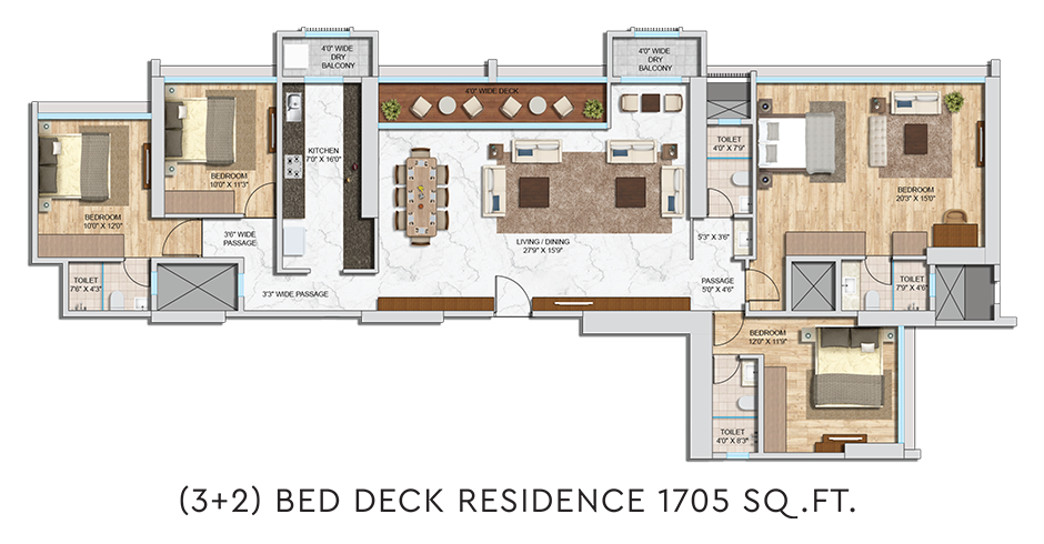 Sai Realtors Mulund Floor Plans