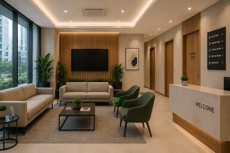 Infinity Turbhe Office Lounge Infinity Turbhe Office Lounge